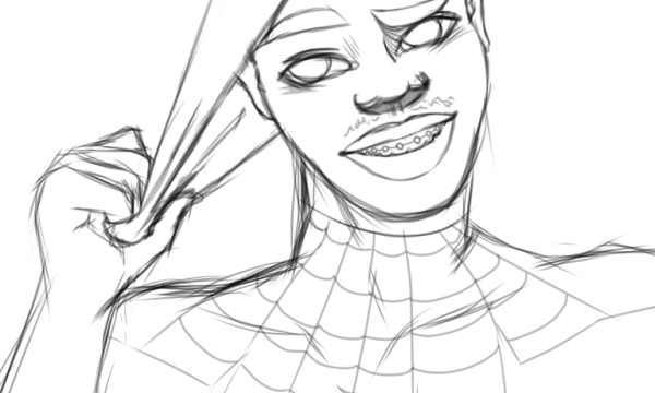 Line Art Bust