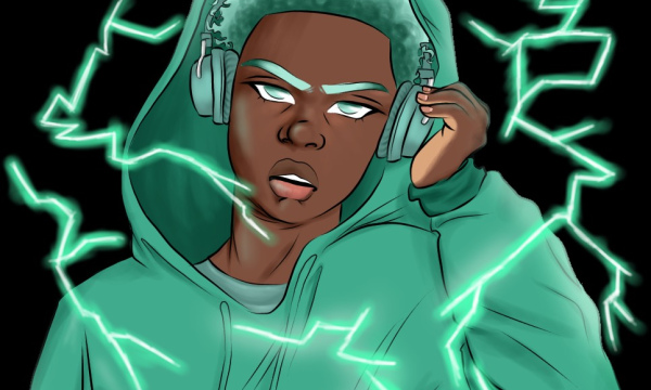 Flat Color Bust